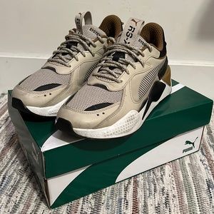 PUMA RS-X CORE-Overcast/Puma Black Colorway-Size 8.5M US